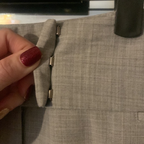 Express pants style Editor. Size 0. Blue Gray. - Picture 3 of 10